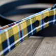 Load image into Gallery viewer, Cornish Tartan - Black Biothane® Lead