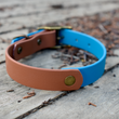 Load image into Gallery viewer, Tan & Lagoon BioThane® Collar