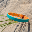 Load image into Gallery viewer, Peach & Teal BioThane® Collar