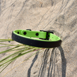 Load image into Gallery viewer, Green & Black BioThane® Collar