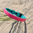 Load image into Gallery viewer, Teal & Fuschia BioThane® Collar