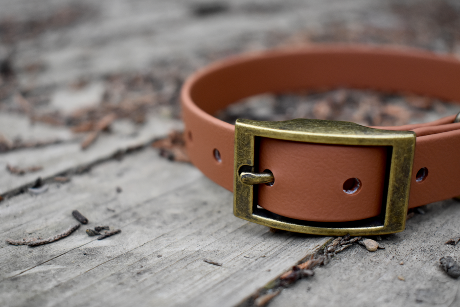 Tan BioThane® Collar