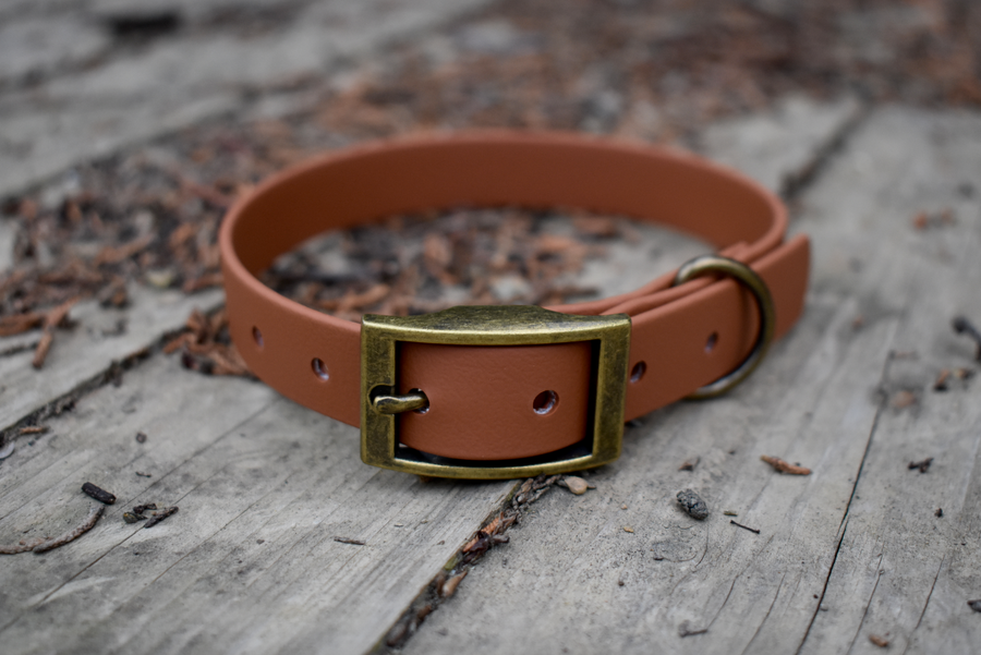 Tan BioThane® Collar