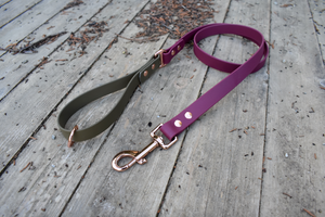 Olive & Merlot BioThane® Lead