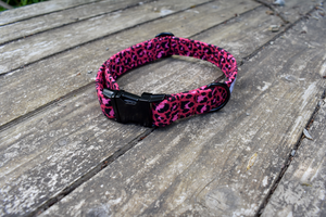 Pink Leopard Collar